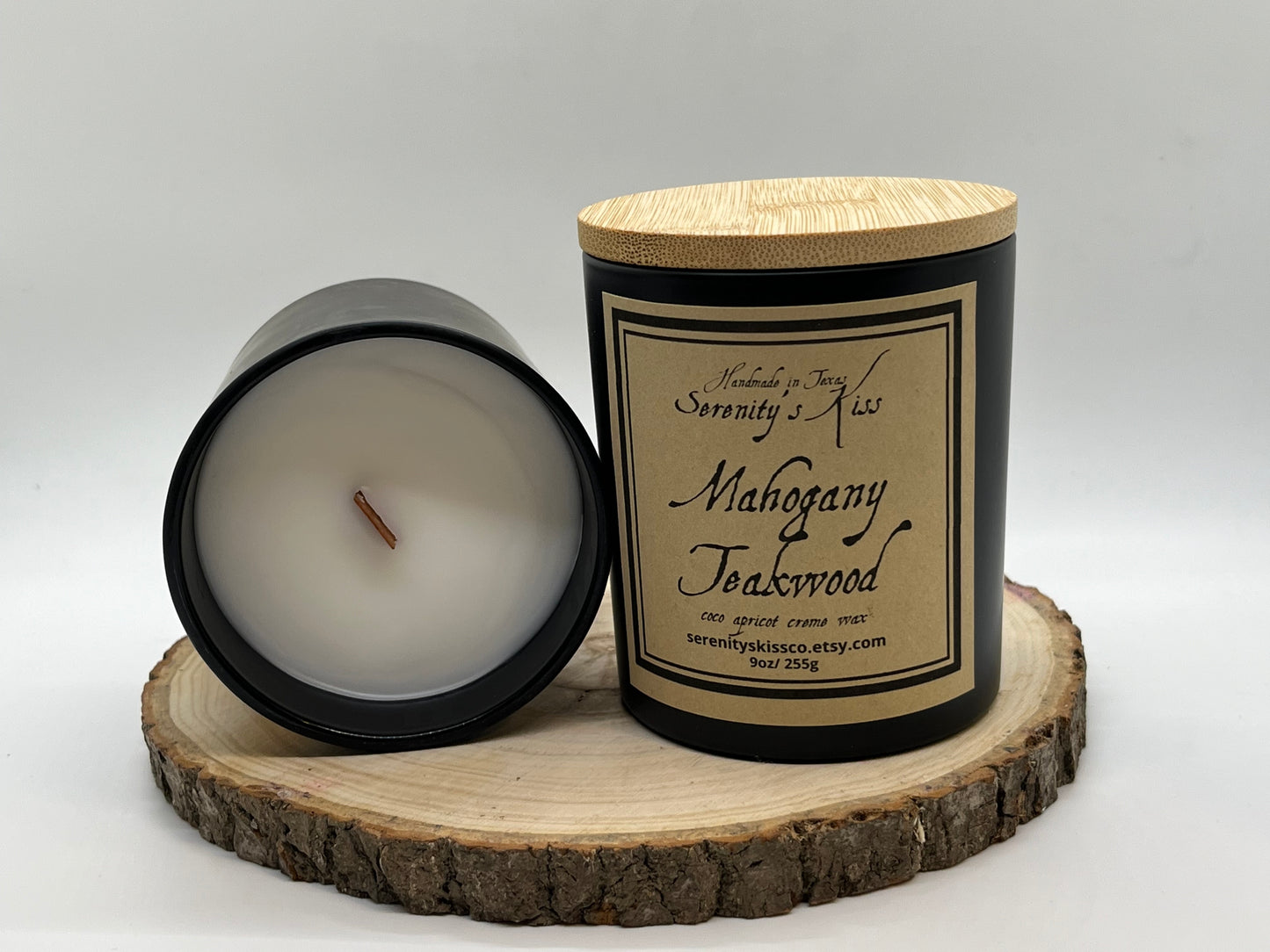 Mahogany Teakwood Candle